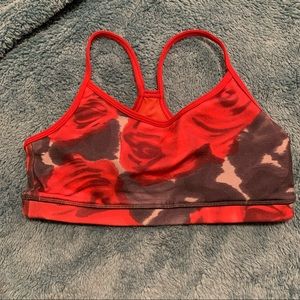 EUC Lululemon Floral Sports Bra